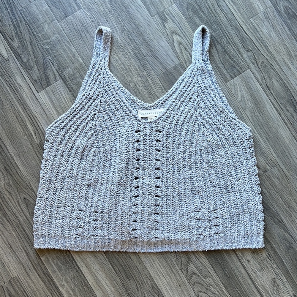 Lovestitch Box Knit Tank